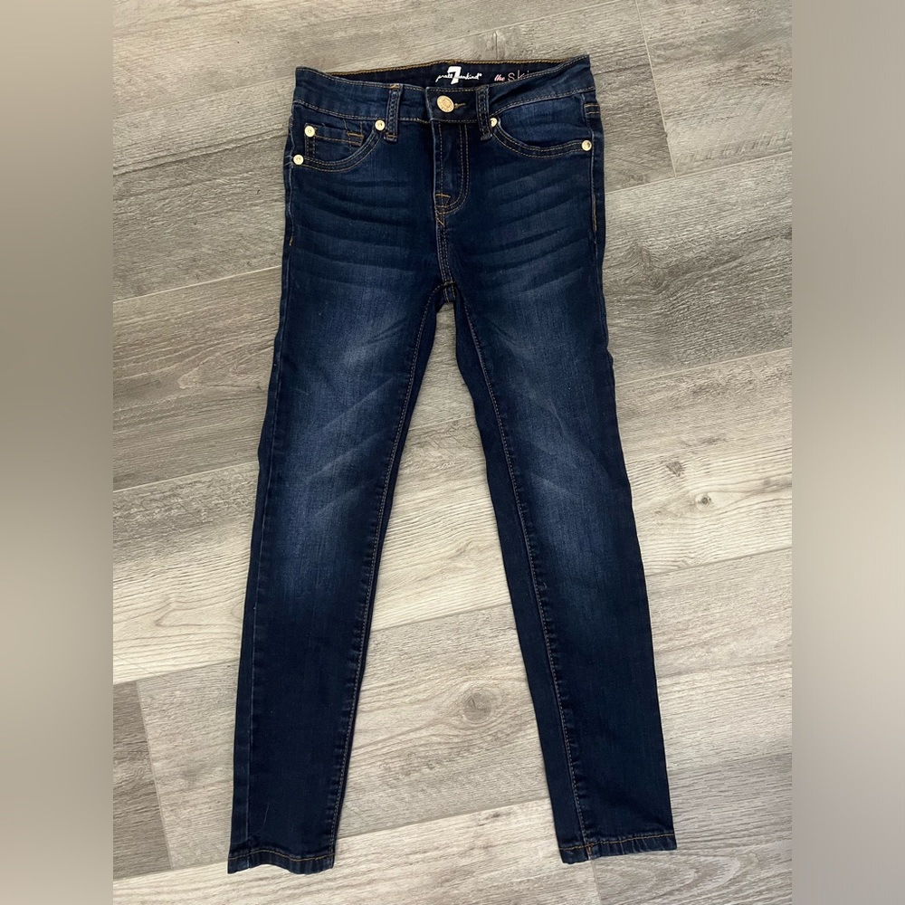 7 For All Mankind Girl’s Skinny Jeans - Size 7